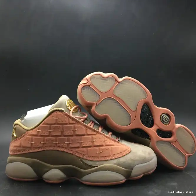 Cheap x Sepia AT3102-200 Jordan 13 Air CLOT Canteen-Terra Low Blush Stone 0613